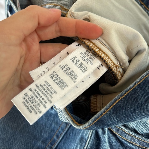 ❌SOLD❌ Frame Heritage Le Sylvie Slender Straight Jeans in Halston Size 27 - Picture 10 of 13